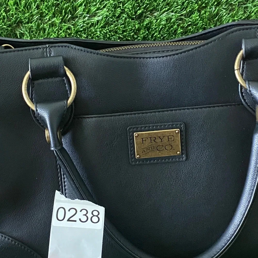 Frye and Co Satchel Shoulder bag leather (with‎ cross body strap) 14x10x5